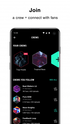 Capture d'écran de l'application Loudly – Music. Video. People. - #6