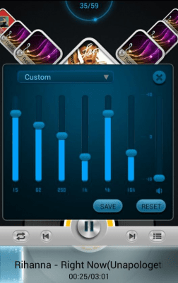 Capture d'écran de l'application Next Music Widget - #3