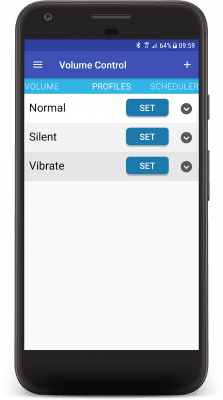 Capture d'écran de l'application C Mobile Volume Manager - #2