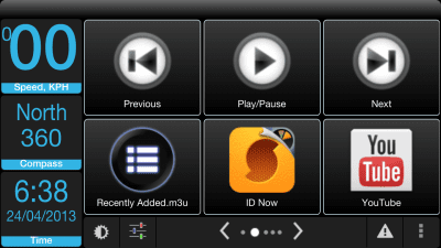 Capture d'écran de l'application Poweramp Media Shortcuts - #3