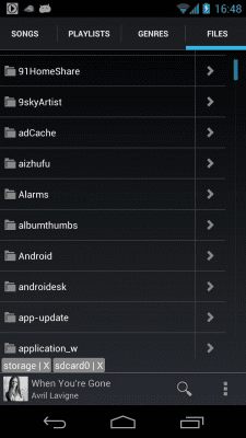 Capture d'écran de l'application Halbert Music Player Pro - #3