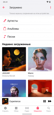 Capture d'écran de l'application Apple Music - #3