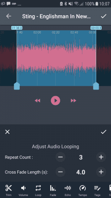 Capture d'écran de l'application AndroSound Audio Editor - #3