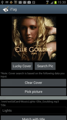 Capture d'écran de l'application iTag - #3