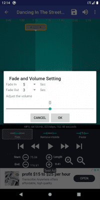 Capture d'écran de l'application Créateur de sonneries par Big Bang - #3