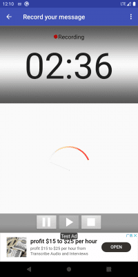 Capture d'écran de l'application Créateur de sonneries par Big Bang - #6