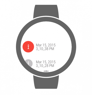 Capture d'écran de l'application Wear Audio Recorder - #7