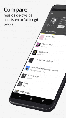 Capture d'écran de l'application WhoSampled - #3