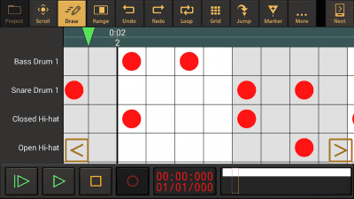 Capture d'écran de l'application Audio Evolution Mobile DEMO - #7