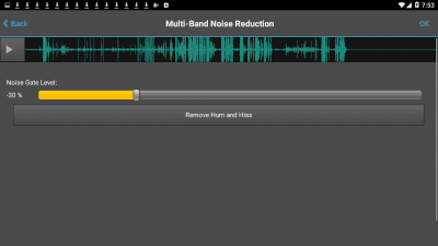 Capture d'écran de l'application WavePad Audio Editor Free - #2