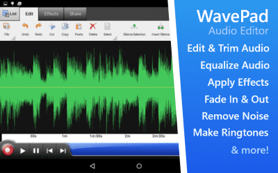 Capture d'écran de l'application WavePad Audio Editor Free - #8