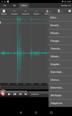 Capture d'écran de l'application WavePad Audio Editor Free - #11