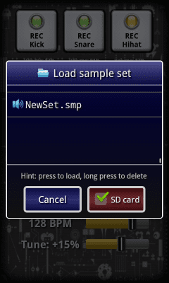 Capture d'écran de l'application My BeatBox - #6