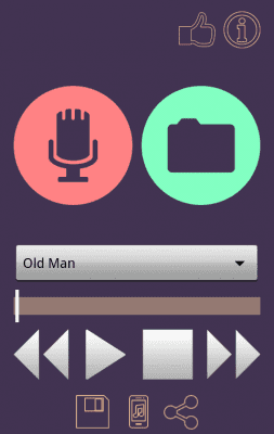 Capture d'écran de l'application Effets : Sonneries vocales MP3 - #4