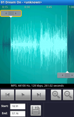 Capture d'écran de l'application Effets : Sonneries vocales MP3 - #6