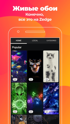Capture d'écran de l'application ZEDGE Sonneries, fonds d'écran - #5