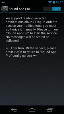 Capture d'écran de l'application Son de l'application - #4