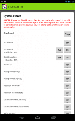 Capture d'écran de l'application Son de l'application - #8