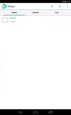 Capture d'écran de l'application VPlayer Video Player - #3