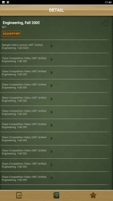 Capture d'écran de l'application Best Opencourse Video - #5