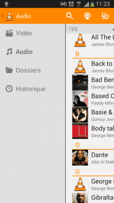 Capture d'écran de l'application VLC for Android beta - #5