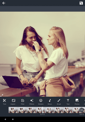 Capture d'écran de l'application AndroVid - Éditeur vidéo - #9