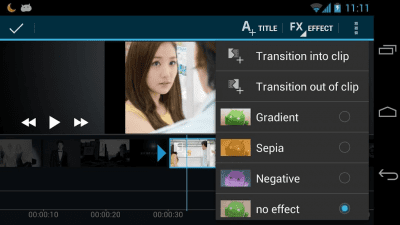 Capture d'écran de l'application Video Maker Movie Editor - #5