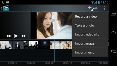 Capture d'écran de l'application Video Maker Movie Editor - #6