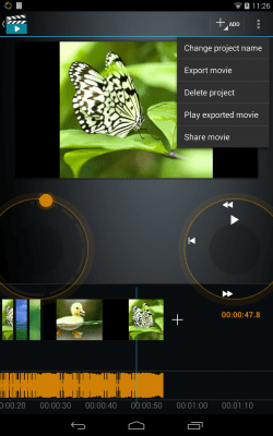 Capture d'écran de l'application Video Maker Movie Editor - #9