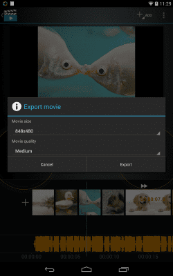 Capture d'écran de l'application Video Maker Movie Editor - #11