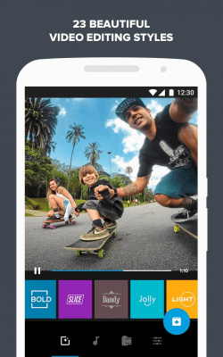 Capture d'écran de l'application Quik - Free Video Editor - #4