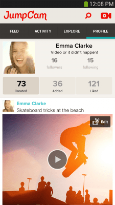 Capture d'écran de l'application JumpCam - Friends Video Camera - #4