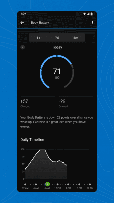 Capture d'écran de l'application Garmin Connect - #3