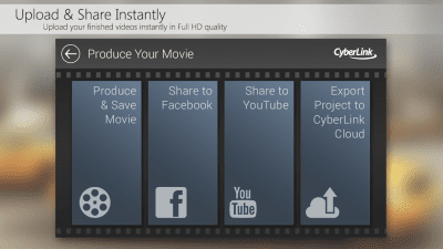 Capture d'écran de l'application PowerDirector - Bundle Version - #9