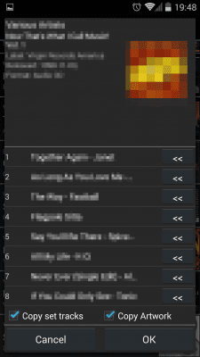 Capture d'écran de l'application AudioTagger - #4