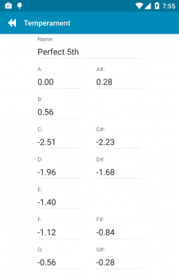 Capture d'écran de l'application Tuner - gStrings Free - #6