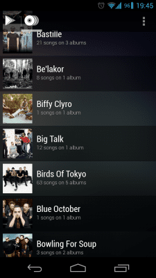 Capture d'écran de l'application amaroKontrol - #3