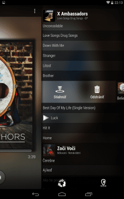Capture d'écran de l'application amaroKontrol - #7