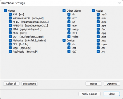 Capture d'écran de l'application K-Lite Codec Pack - #8