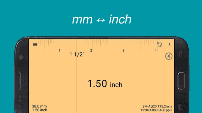 Capture d'écran de l'application Gamme : Règle intelligente - #4