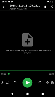 Capture d'écran de l'application Sound & Voice Recorder - ASR - #5