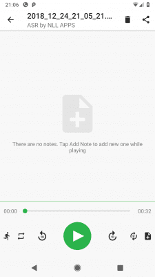 Capture d'écran de l'application Sound & Voice Recorder - ASR - #6
