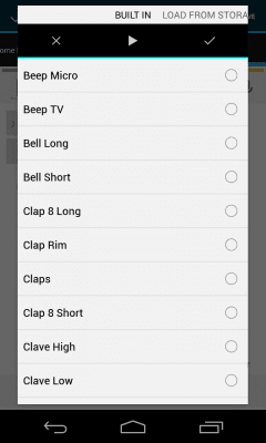 Capture d'écran de l'application Trummisen Metronome - #5