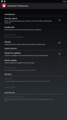 Capture d'écran de l'application Ad Blocker (Root) - #4