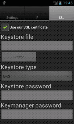 Capture d'écran de l'application Test Server - #4