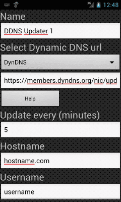 Capture d'écran de l'application Test Server - #5