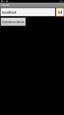 Capture d'écran de l'application Telnet - #1