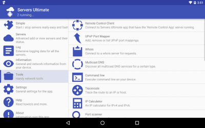 Capture d'écran de l'application Servers Ultimate - #11