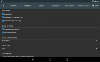 Capture d'écran de l'application Servers Ultimate - #15