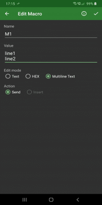 Capture d'écran de l'application Serial USB Terminal - #3